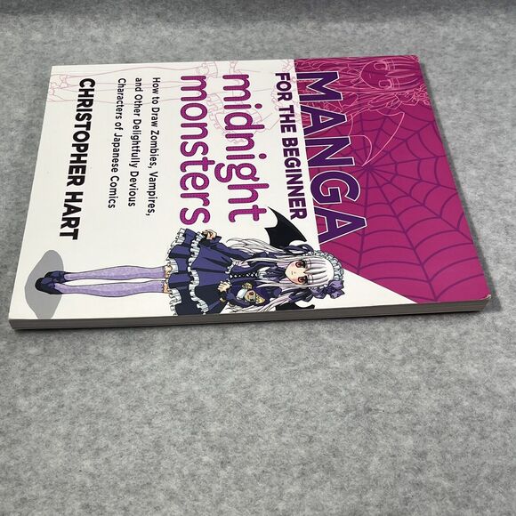 Manga for the Beginner‎ Midnight Monsters: How to Draw Zombies Vampires Hart NEW - Picture 6 of 15